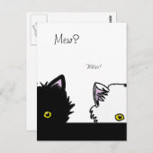 毛糸猫 ポストカード (正面/裏面)