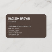 毛編み 名刺 (裏面)