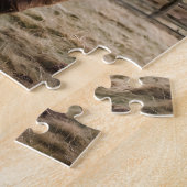 **「毛織の茶色い高地の牛の毛皮の陛下** ジグソーパズル (側面)