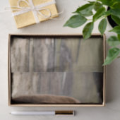 **「毛織の茶色い高地の牛の毛皮の陛下** 薄葉紙 (ギフト)