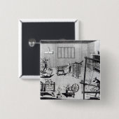 毛織の製造の第2プレート 缶バッジ (正面&裏面)