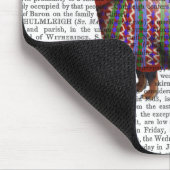 毛織りのセーターを着たダックスシュント マウスパッド (コーナー)