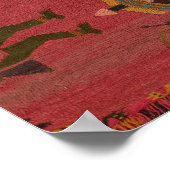 毛織物 ポスター (角)