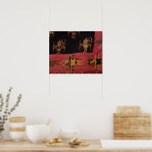 毛織物 ポスター (キッチン)