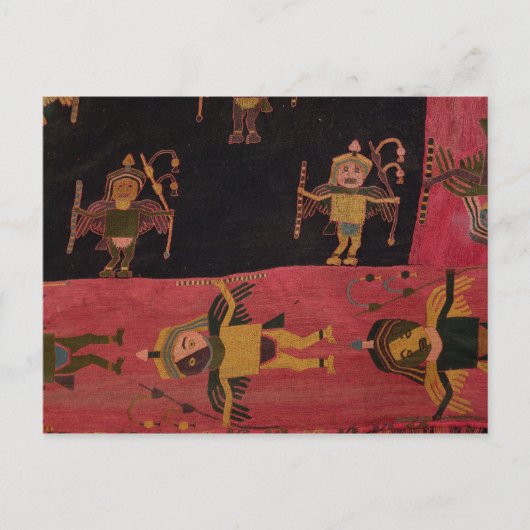 毛織生地 ポストカード (正面)