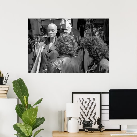 毛羨望 ポスター (ホームオフィス)