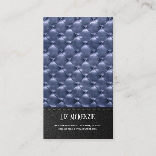 毛羽立った毛質 名刺 (正面)