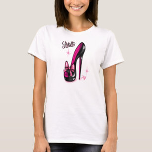 『毛羽立てのスティレット』 Tシャツ