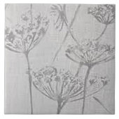 毛羽立てセラミックタイルの白いポーフ タイル (正面)