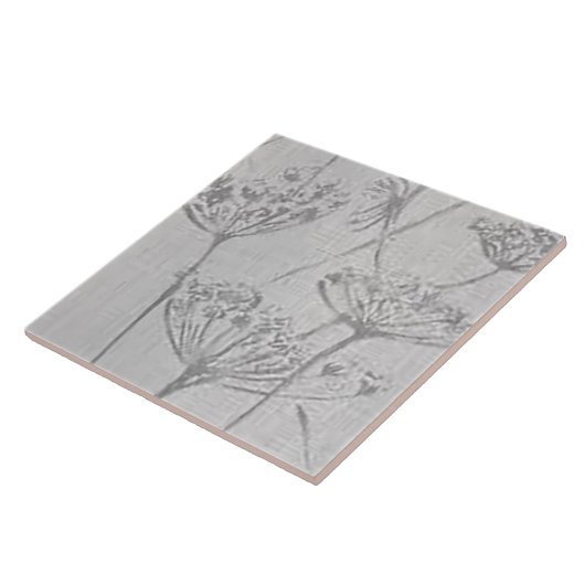 毛羽立てセラミックタイルの白いポーフ タイル (側面)