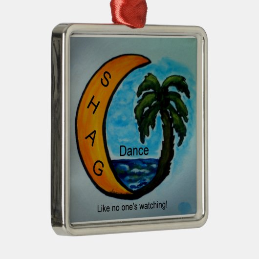 毛羽織りのダンスのオーナメント メタルオーナメント (右)