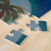 毛羽織りのダンスのパズル ジグソーパズル (側面)