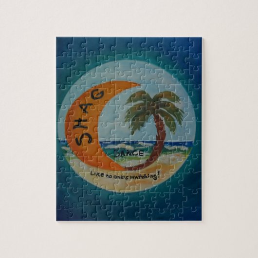 毛羽織りのダンスのパズル ジグソーパズル (縦)