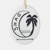 毛羽織りは誰も監視を好みます! セラミックオーナメント (右)