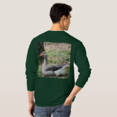 毛羽Tシャツ Tシャツ (裏面フル)