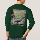 毛羽Tシャツ Tシャツ (裏面)