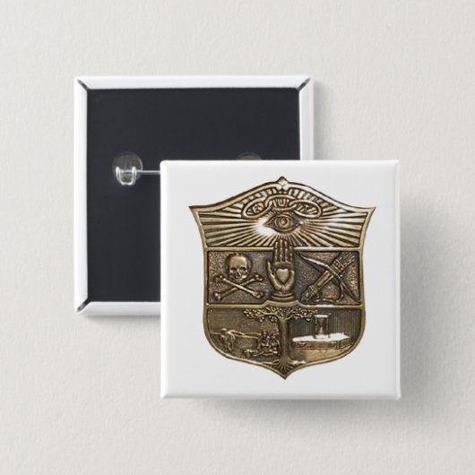 毛色の変わった人 缶バッジ (正面&裏面)