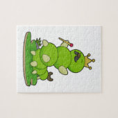 毛虫が王冠をかぶった王 ジグソーパズル (横)