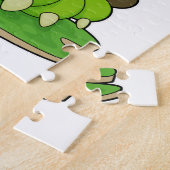 毛虫が王冠をかぶった王 ジグソーパズル (側面)