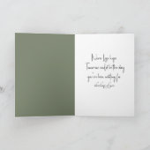 毛虫が鏡 カード (内部)