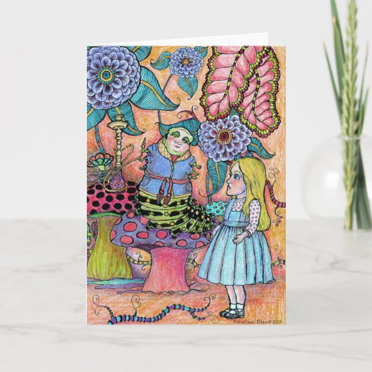 毛虫との会話 カード (正面)