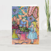 毛虫との会話 カード (正面)