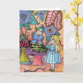 毛虫との会話 カード (黄色い花)