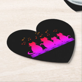 毛虫の木 ペーパーコースター