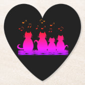 毛虫の木 ペーパーコースター (正面)