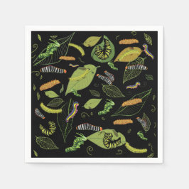 毛虫天国 スタンダードカクテルナプキン