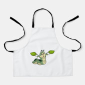 毛虫葉 エプロン (正面)