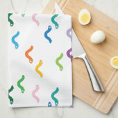 毛虫 キッチンタオル (四つ折り)