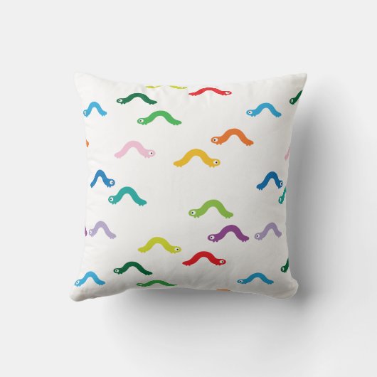 毛虫 クッション (裏面)