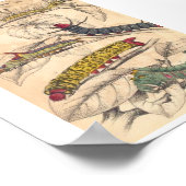 毛虫 ポスター (角)