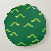 毛虫 ラウンドクッション (裏面)