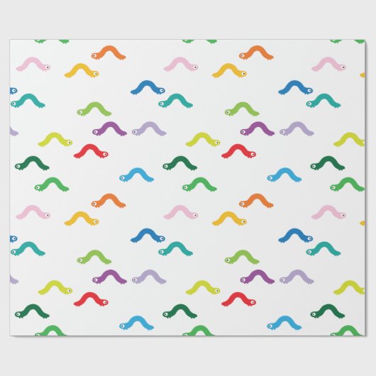 毛虫 ラッピングペーパー (フラット)