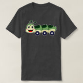 毛虫 Tシャツ (デザイン正面)