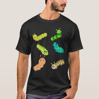 毛虫 Tシャツ