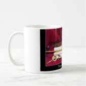 毛鉤釣の静物画04 コーヒーマグカップ (左)