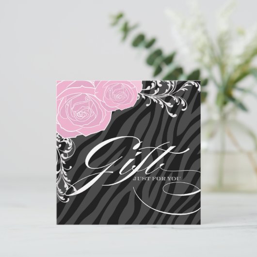 毛髪サロンギフト券 (スタンド正面)