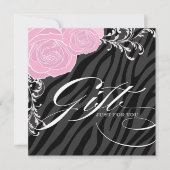 毛髪サロンギフト券 (正面)