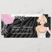 毛髪サロンギフト券 (正面/裏面)