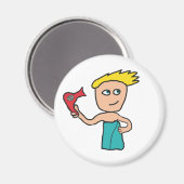 毛髪乾燥 マグネット (正面/裏面)