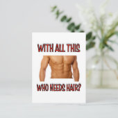 毛髪 ポストカード (スタンド正面)