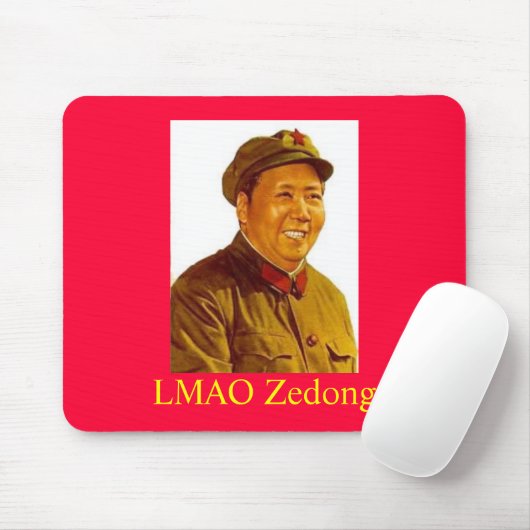 毛、LMAO Zedong マウスパッド (マウス)