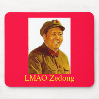 毛、LMAO Zedong マウスパッド
