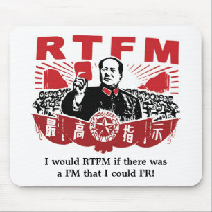 毛RTFMのマウスパッド マウスパッド
