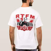 毛RTFM (背部) Tシャツ (裏面)