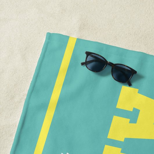 氏および夫人たった今結婚しましたの新婚旅行の結婚祝い ビーチタオル (インサイチュ)