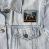 氏および夫人のNecker訪問 缶バッジ (インサイチュ)